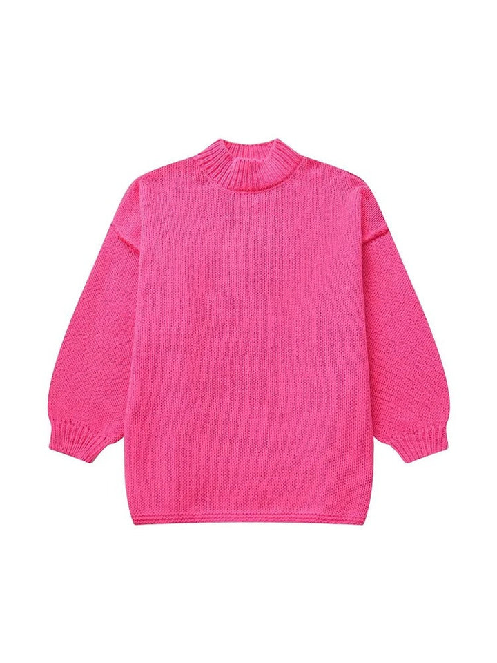 Manon | Pull en tricot décontracté avec col mi-haut