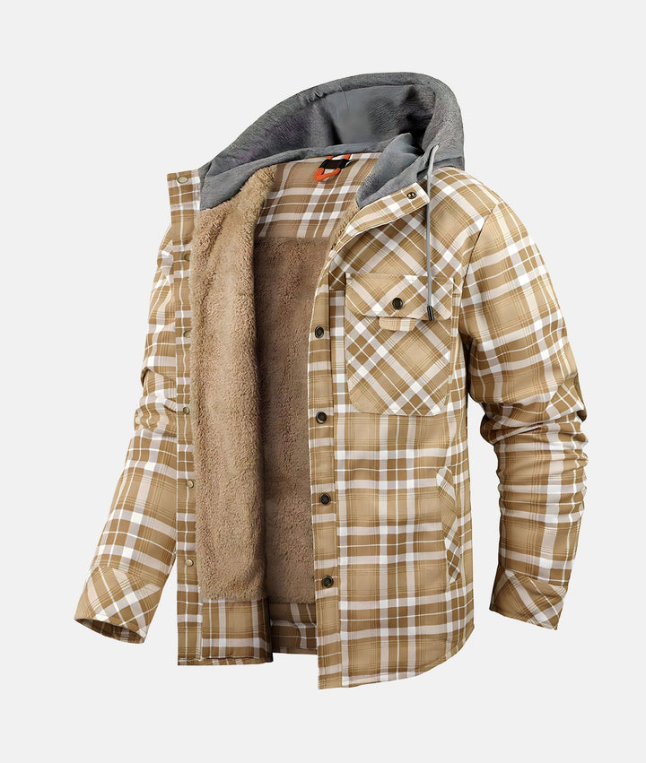 Frederik Veste en flanelle doublée de polaire