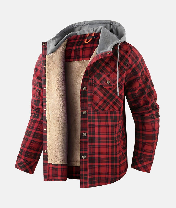 Frederik Veste en flanelle doublée de polaire