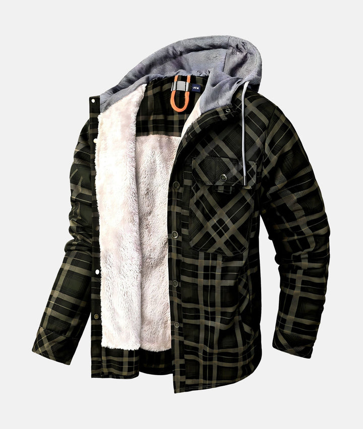 Frederik Veste en flanelle doublée de polaire