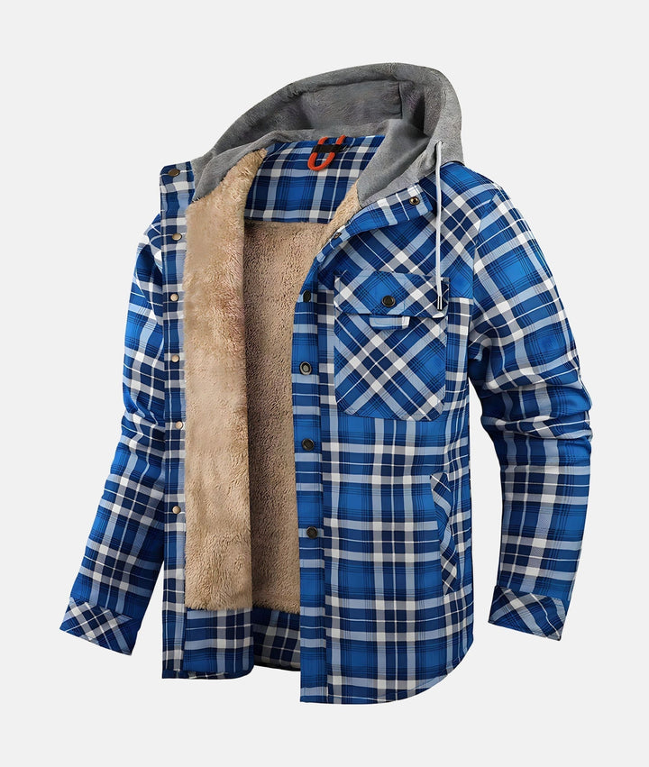 Frederik Veste en flanelle doublée de polaire