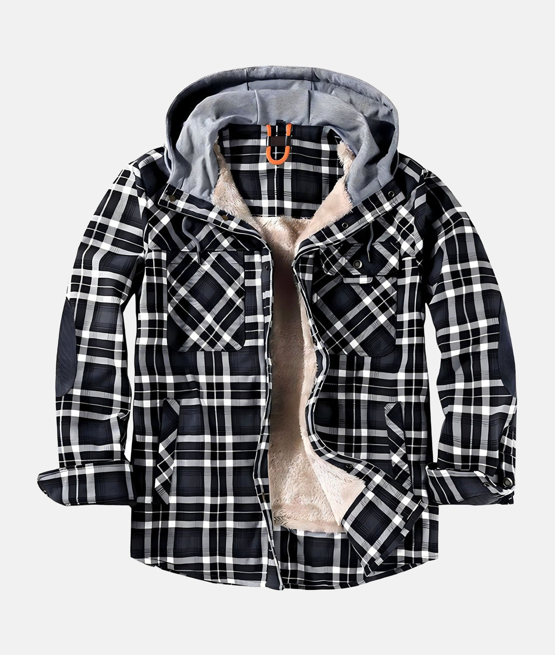 Frederik Veste en flanelle doublée de polaire