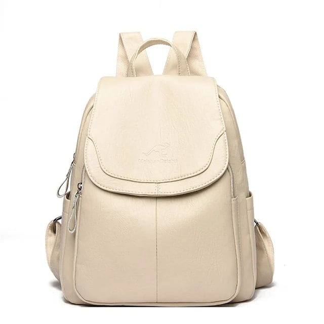 FREJA| SAC À DOS ANTI-VOLE EN CUIR
