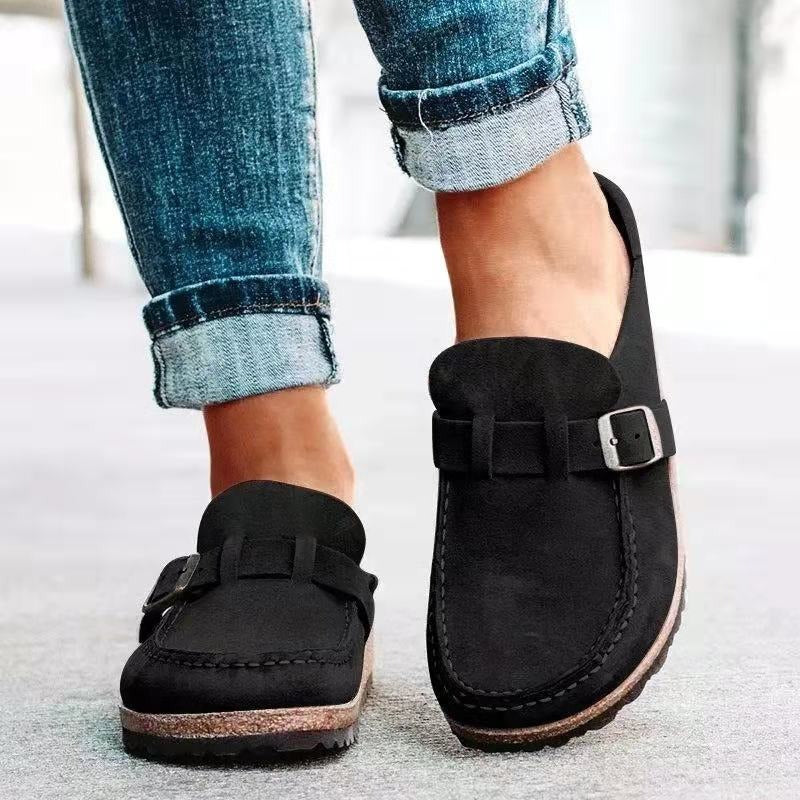 Sadie - Mocassins orthopédiques en daim élégants et confortables