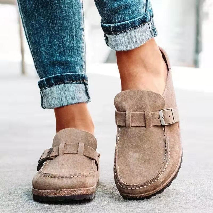 Sadie - Mocassins orthopédiques en daim élégants et confortables