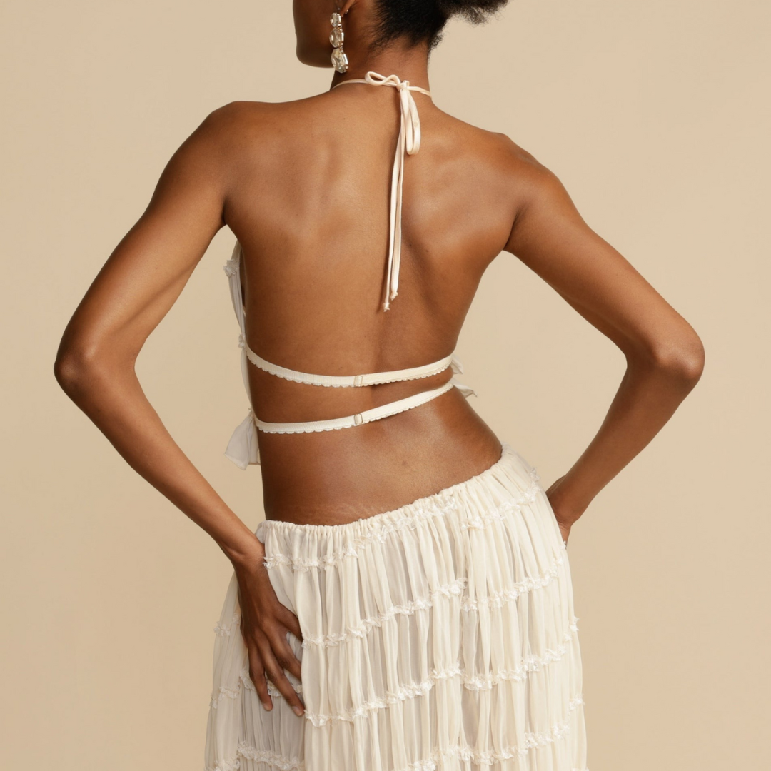 Willow | Ensemble Haut Halter et Jupe