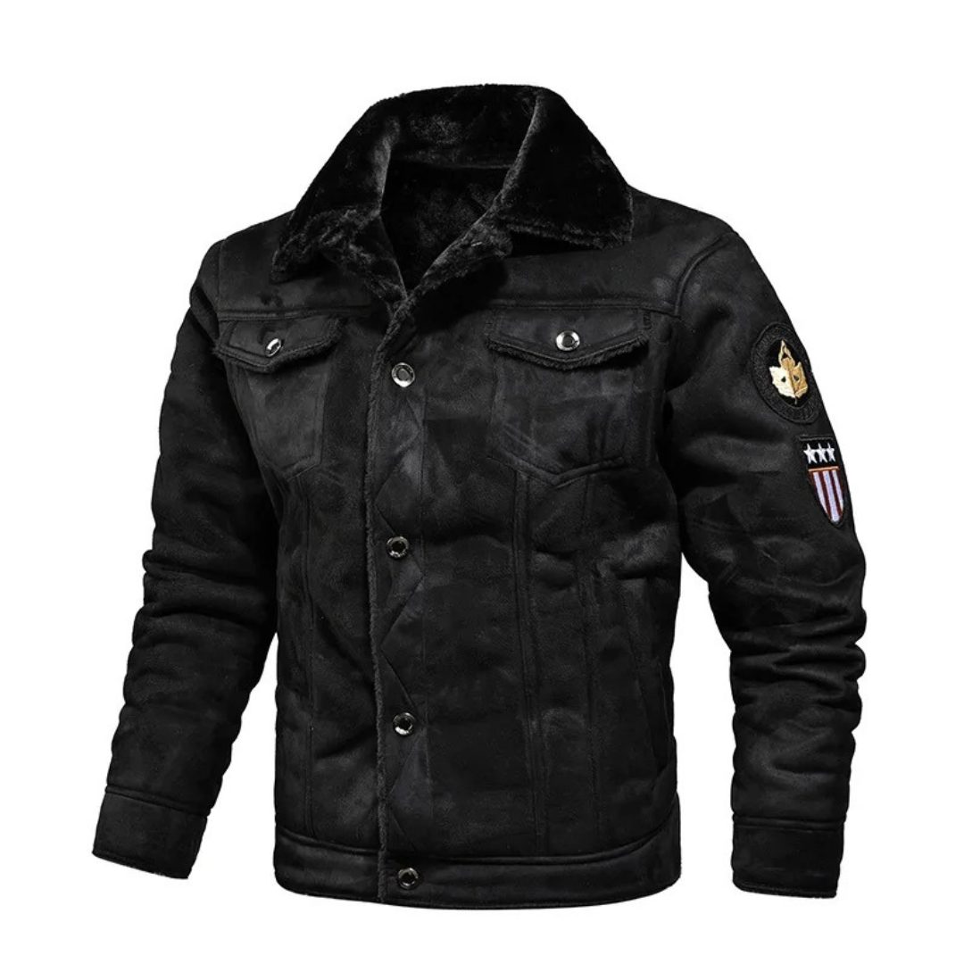 Jesper™ | Veste en cuir chaude