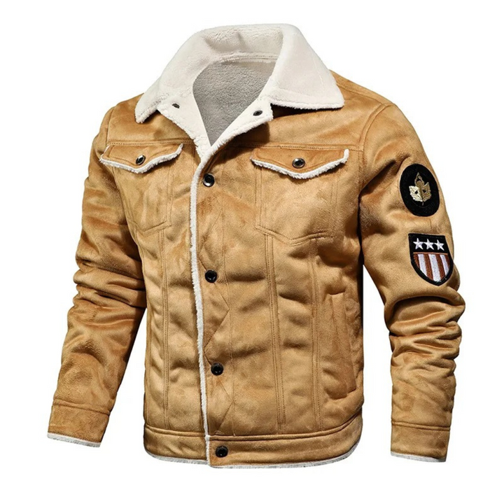 Jesper™ | Veste en cuir chaude