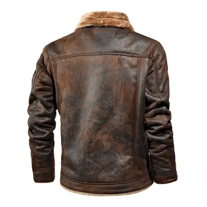 Jesper™ | Veste en cuir chaude