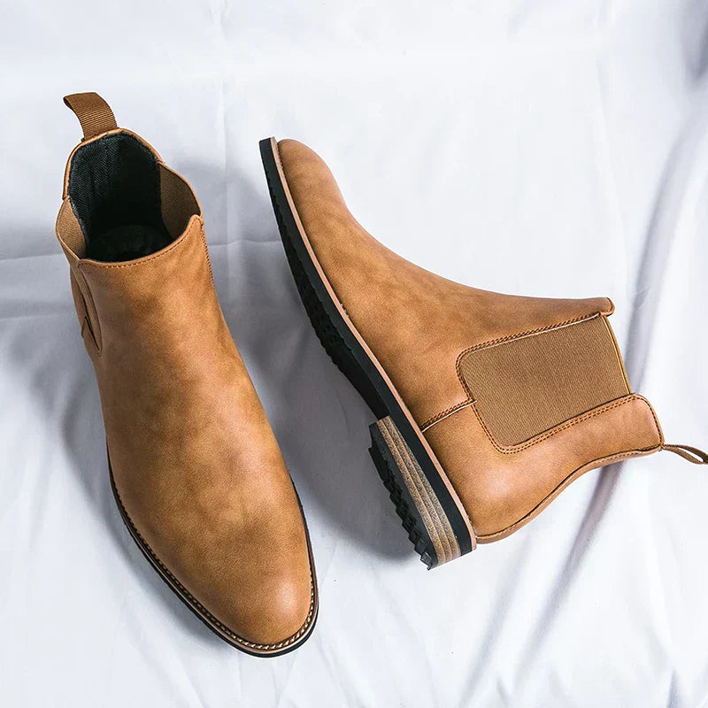 Kristian™ | Bottes Chelsea en cuir