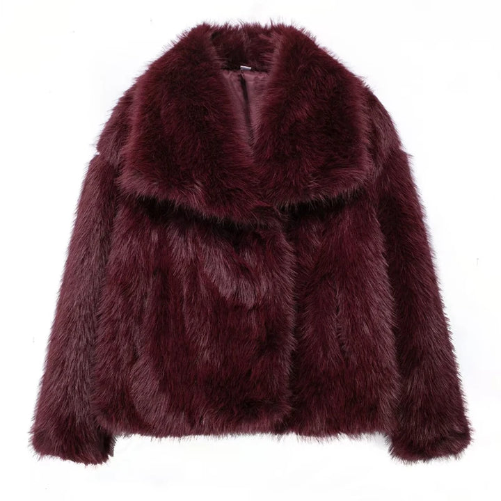 Louise™ | Veste Courte en Fausse Fourrure Douillette