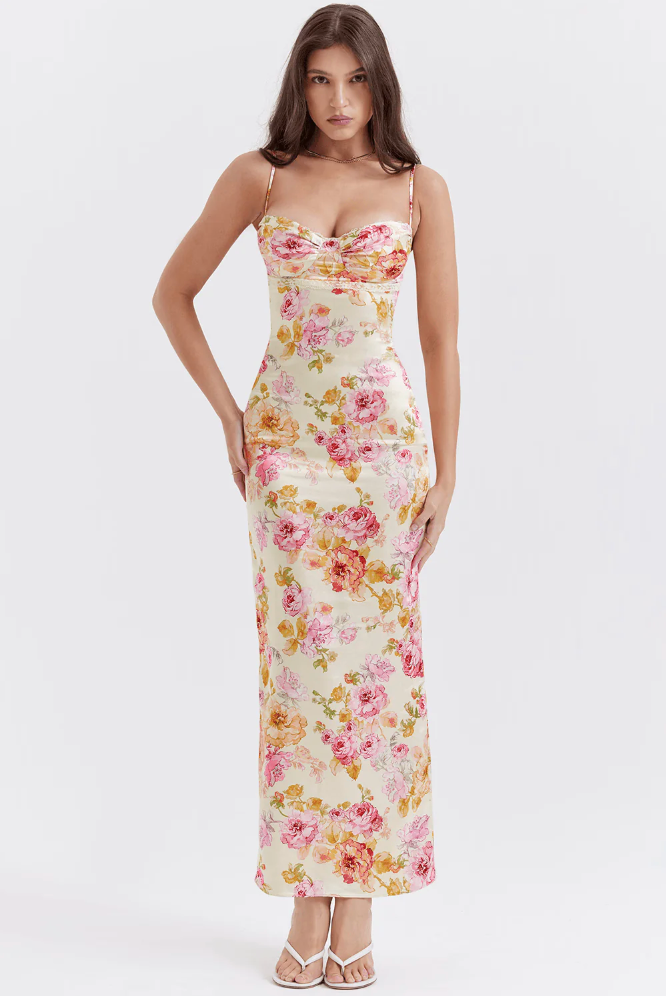 Amelia - Charming Floral Dress