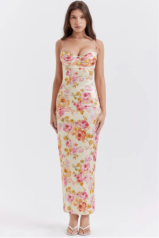 Amelia - Charming Floral Dress