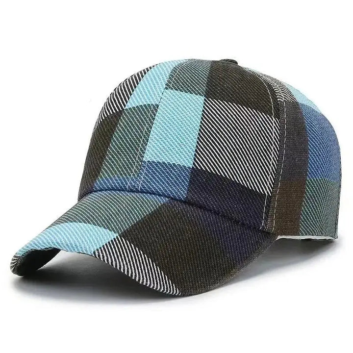 Luca™ - Casquette à carreaux style rétro et audacieux