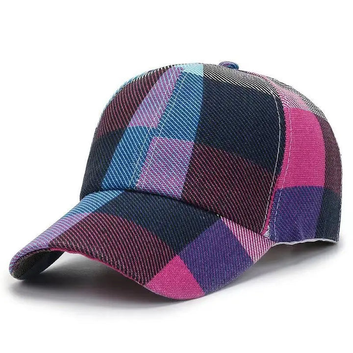 Luca™ - Casquette à carreaux style rétro et audacieux
