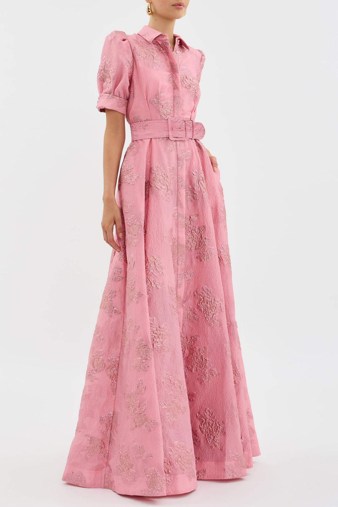 Celina | Robe à manches courtes et bouffantes