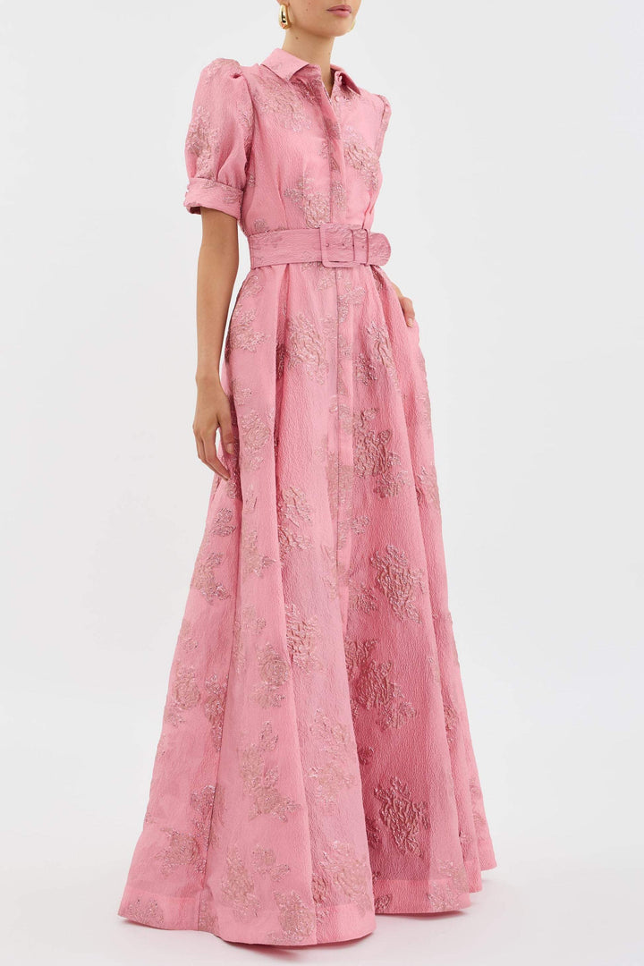 Celina | Robe à manches courtes et bouffantes