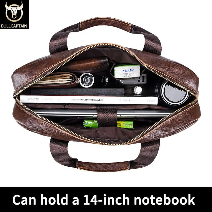 SAC À MESSENGER CAPITAINE | Sac en cuir pour le travail