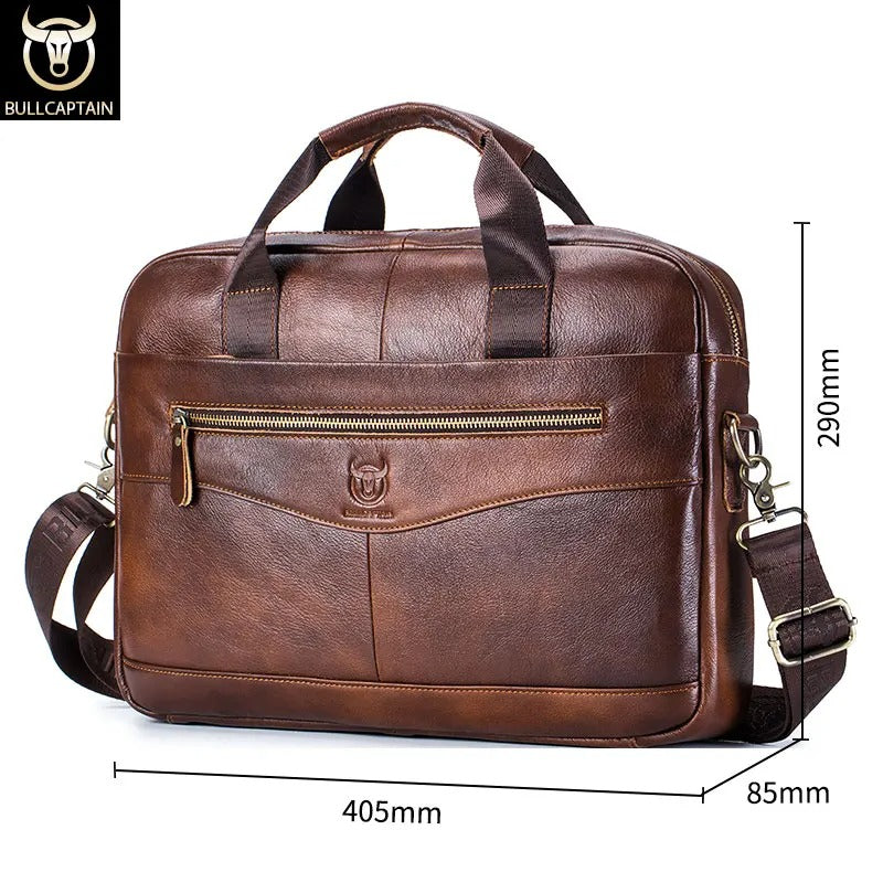 SAC À MESSENGER CAPITAINE | Sac en cuir pour le travail