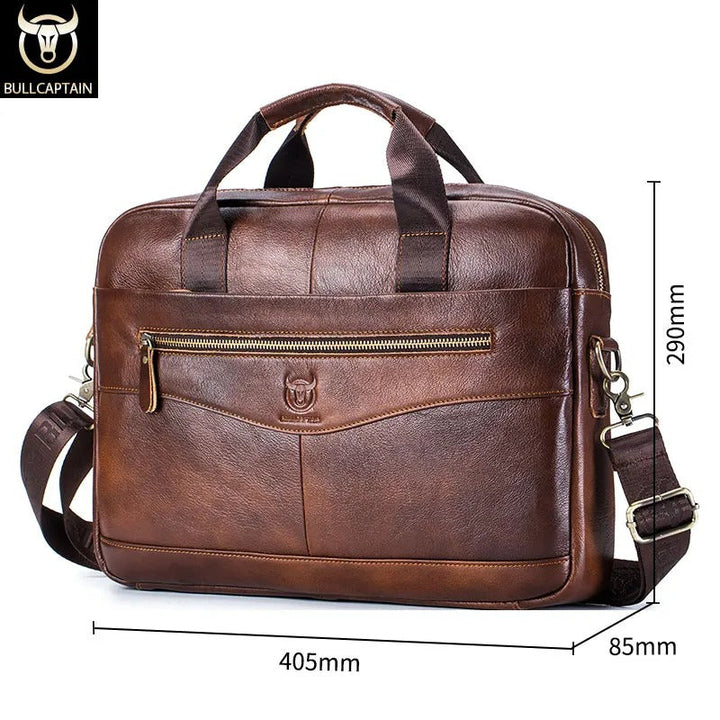 SAC À MESSENGER CAPITAINE | Sac en cuir pour le travail