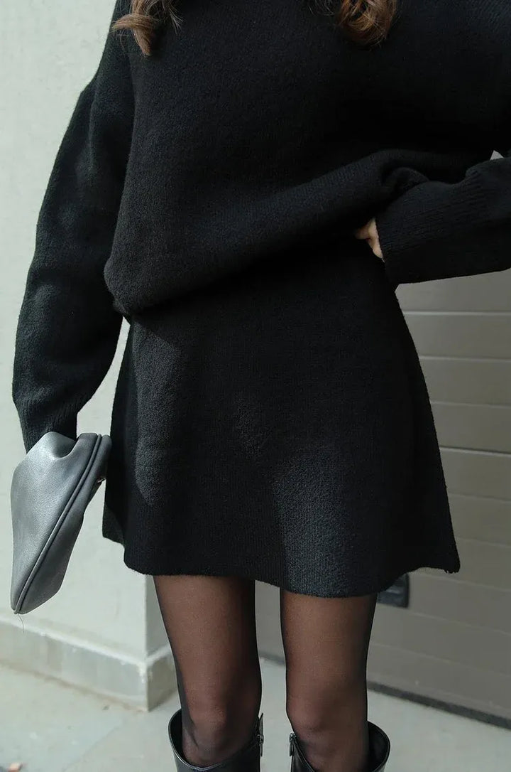 Helena - Ensemble Tricot (Haut + Jupe)