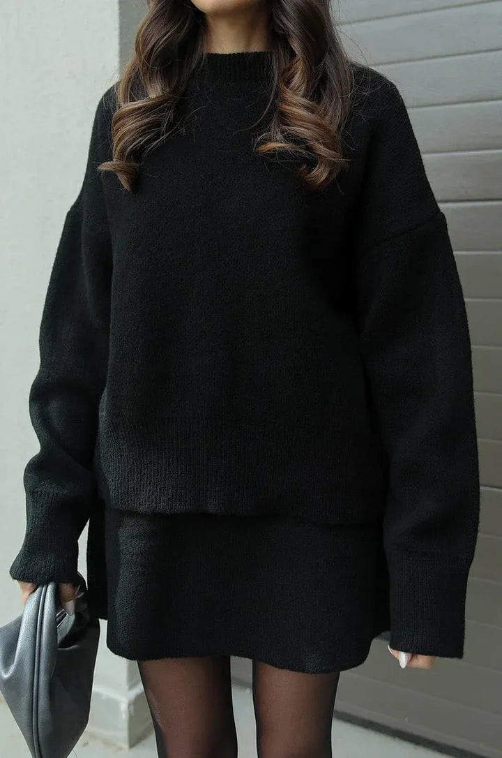 Helena - Ensemble Tricot (Haut + Jupe)